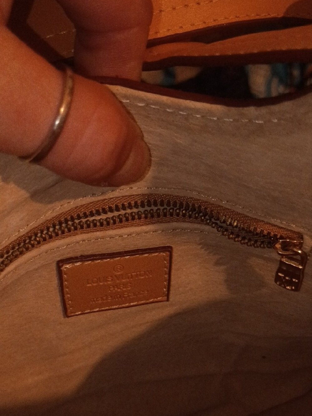 Louis Vuitton Monogram Canvas Buckle Tote in Brown and Tan Leather - Picture 2 of 5